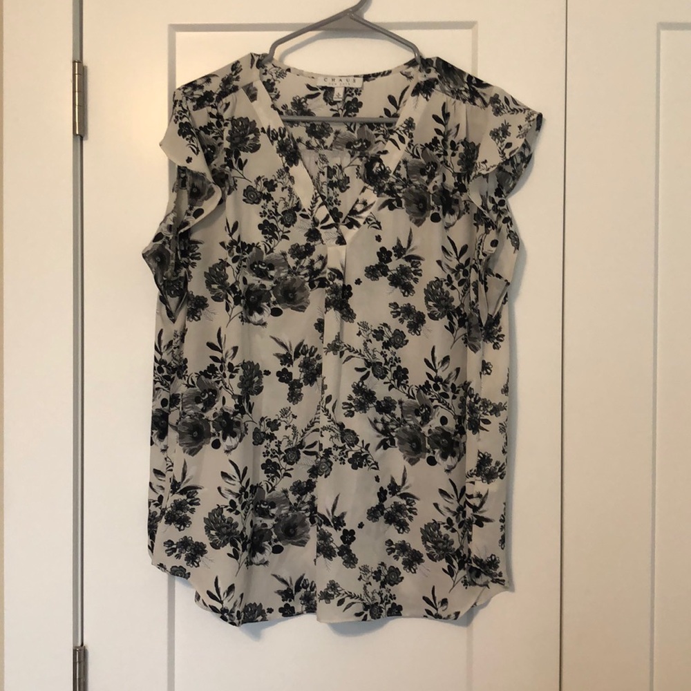 Chaus, Size L, Floral Print
